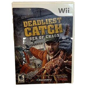Deadliest Catch Sea of Chaos(Nintendo Wii, 2010) Stratigize Fish Repair Rated E